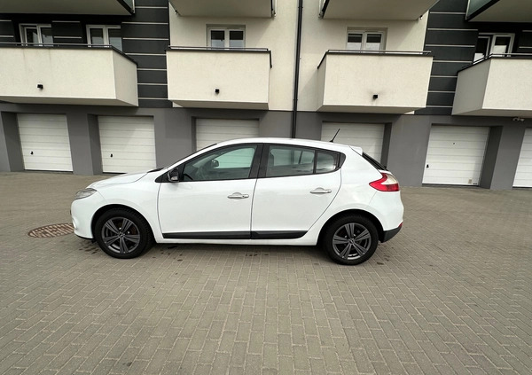 Renault Megane cena 16900 przebieg: 214000, rok produkcji 2009 z Mrągowo małe 352